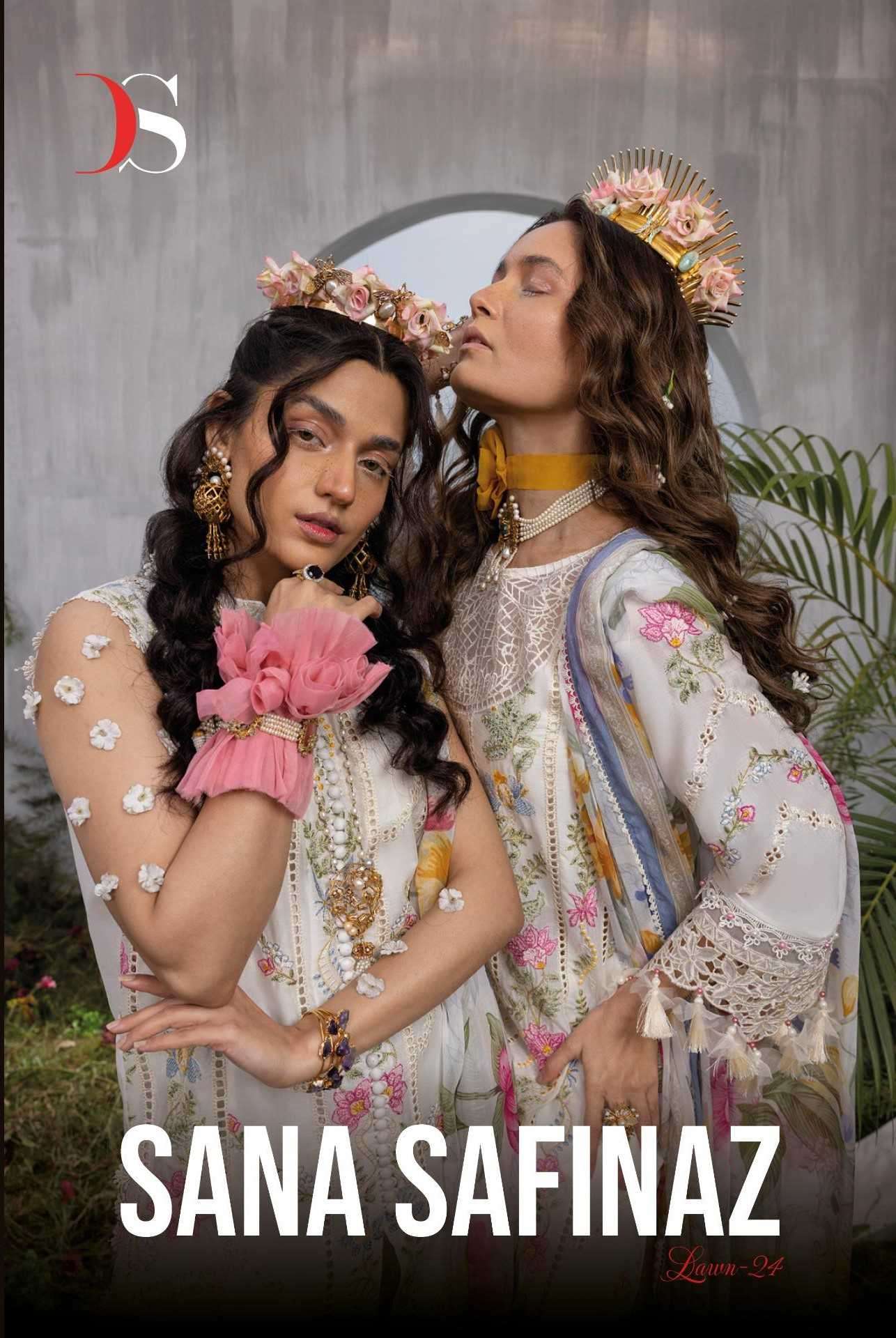 deepsy suits sana safinaz lawn 24 series Pure cotton suit