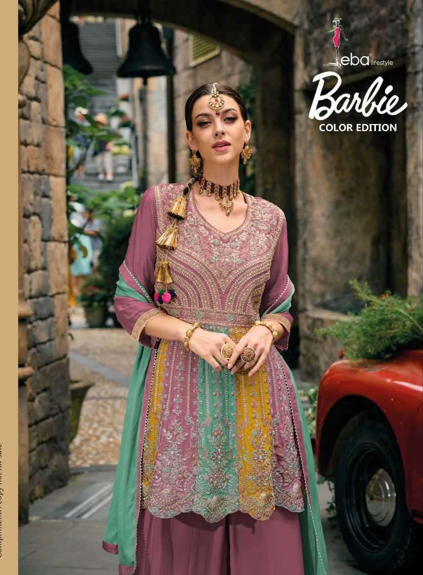 eba barbie color edition 1608 chinon readymade suit 