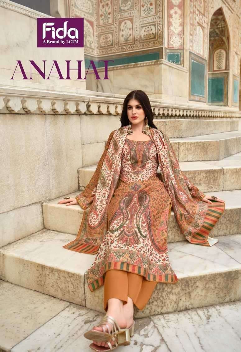 fida anahat series 1001-1006 blended cotton suit 