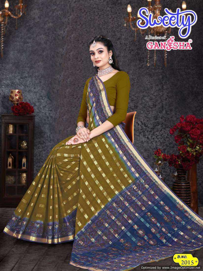 Ganesha Sweety Vol-2 series 2007-2016  Heavy Cotton saree