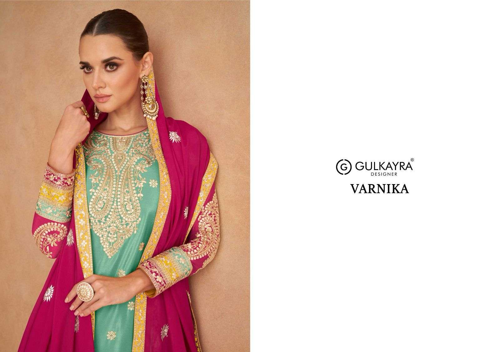 Gulkayra varnika series 7440 Real Chinon suit