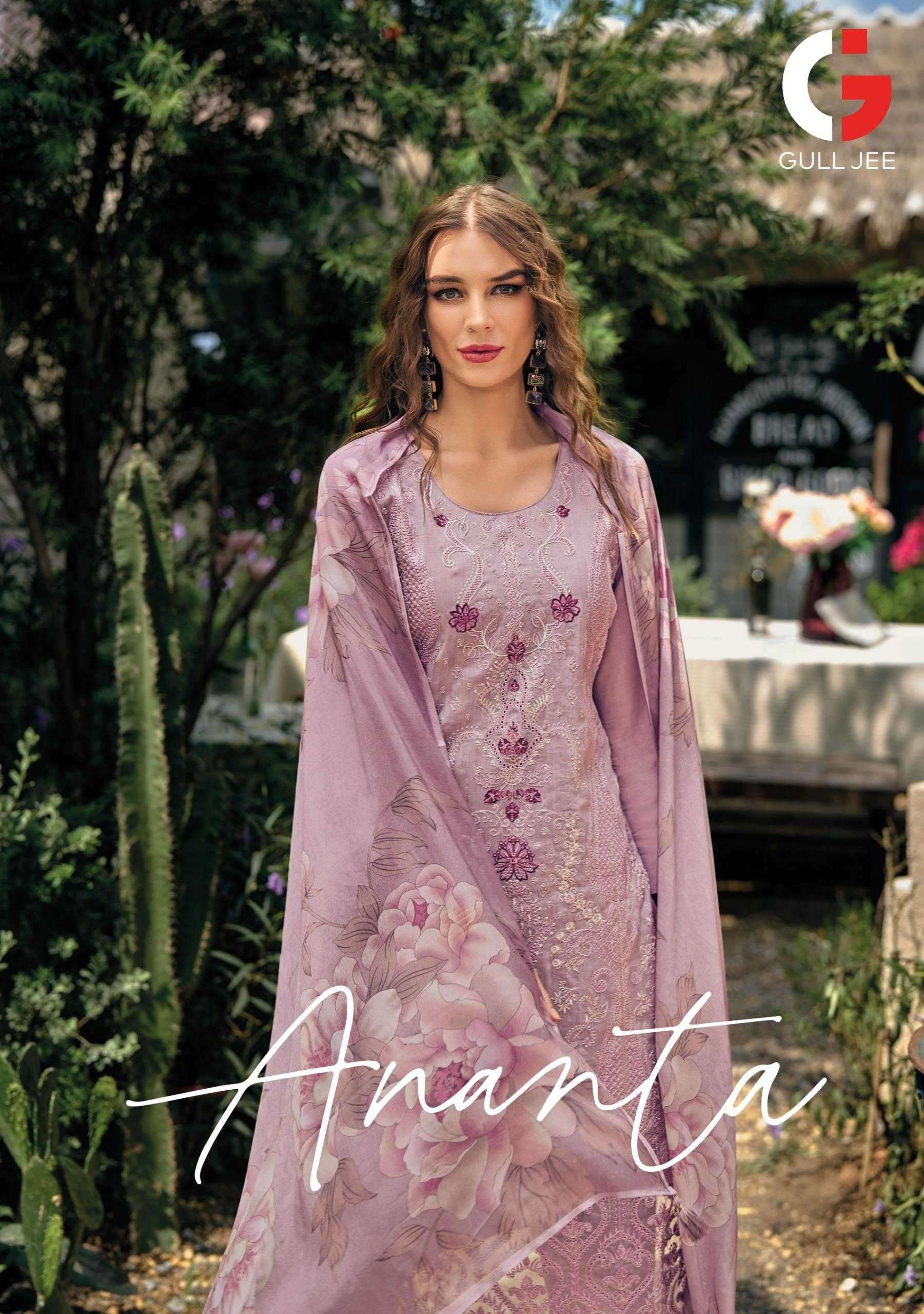 gull jee ananta series 1001-1006 Pure Seamer silk suit