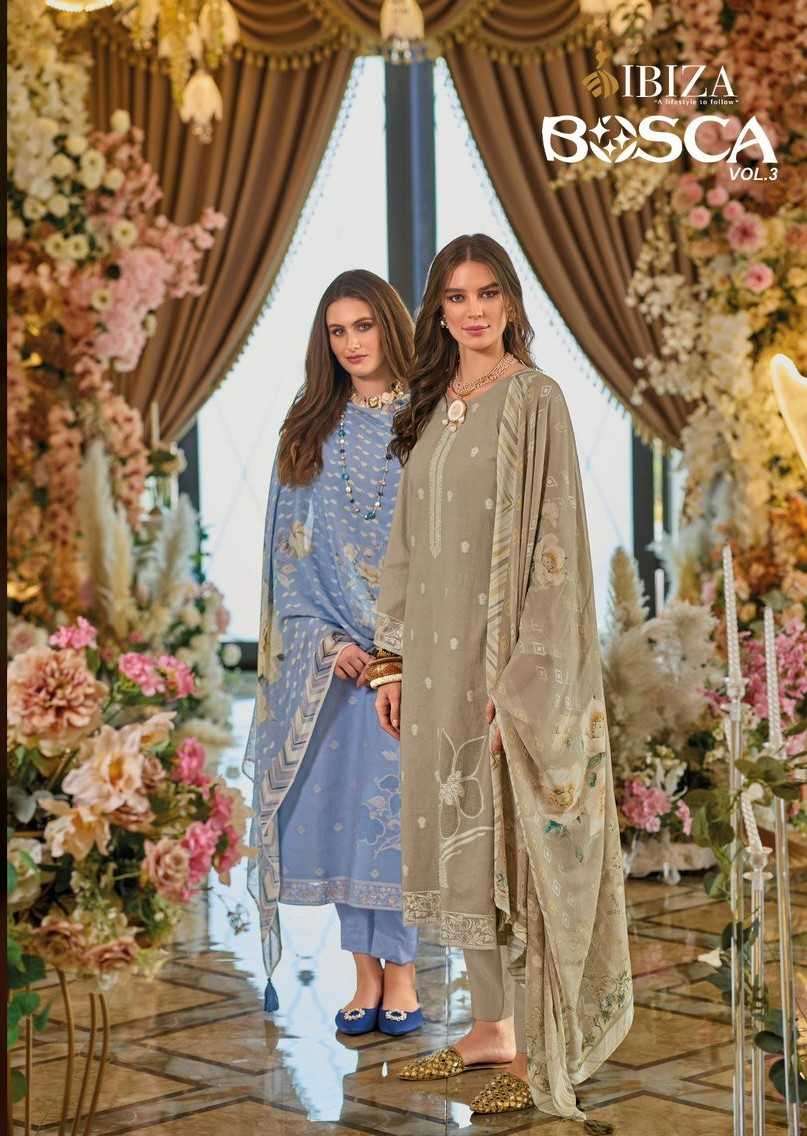 ibiza bosca vol 3 series 10779-10784 pure lawn cotton suit 