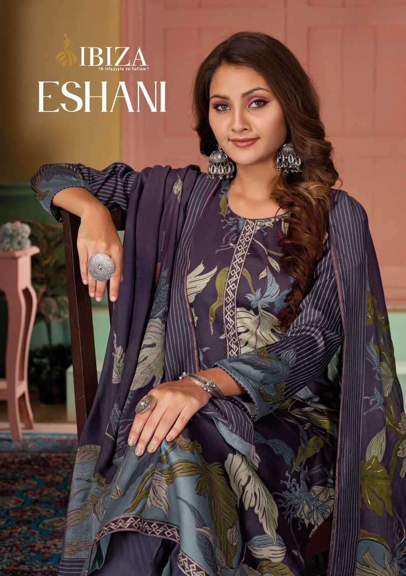 ibiza suit eshani series 10722-10725 pure jam cotton suit 