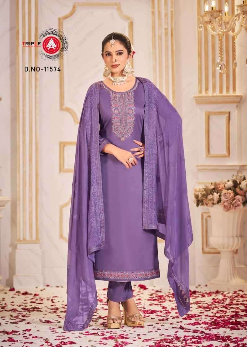 kalarang noopur premium drasti series 11571-11576 Pure Jam Cotton suit