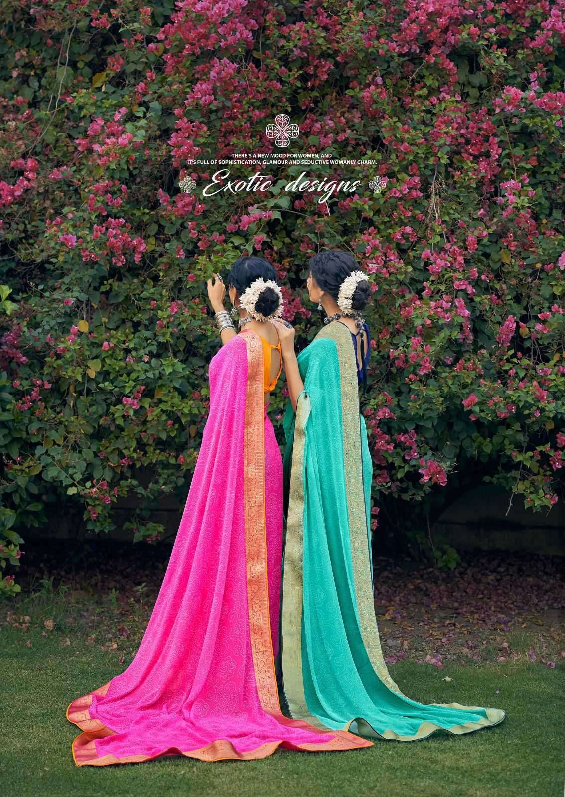 kashvi garima series 3039-3046 georgette saree