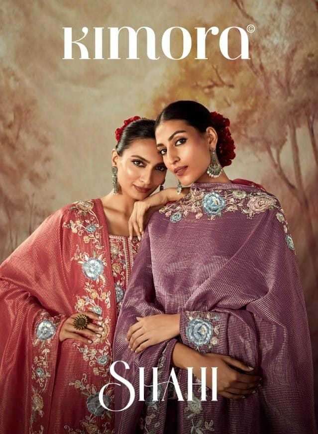 kimora heer shahi series 2181-2188 pure russian silk suit 