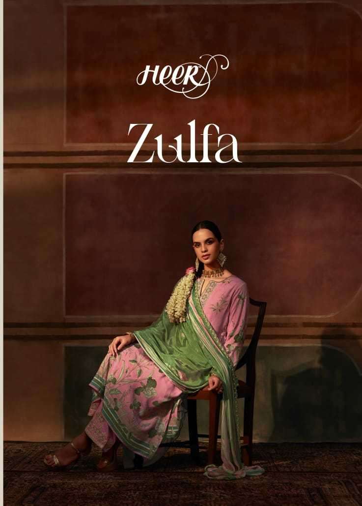 kimora heer zulfa series 9151-9158 pure muslin suit 