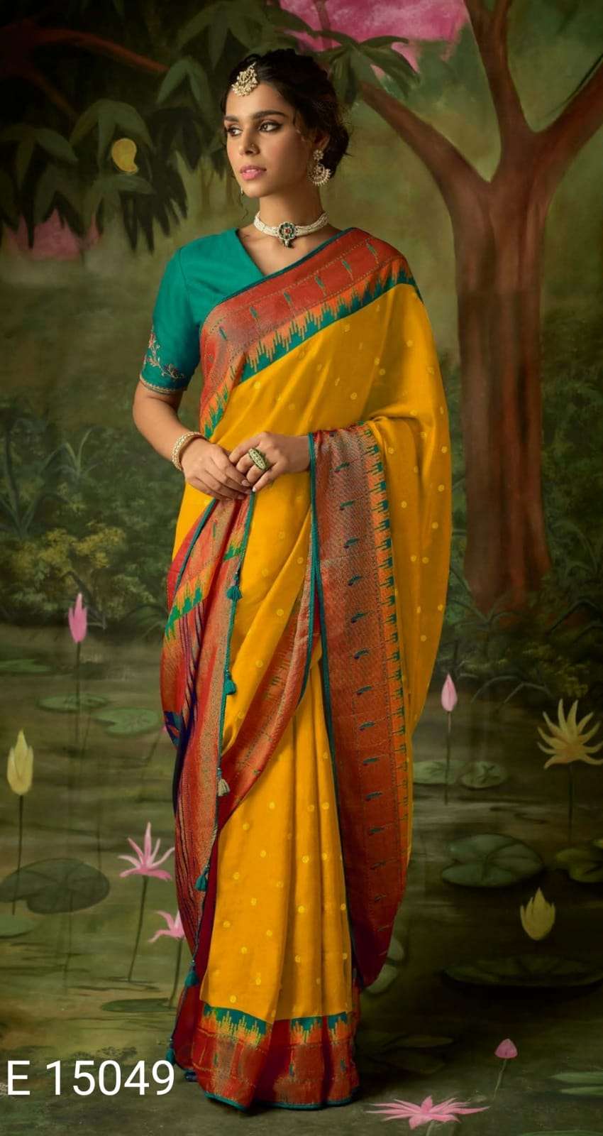 kimora meera vol 3 designer Soft Brasso Silk saree