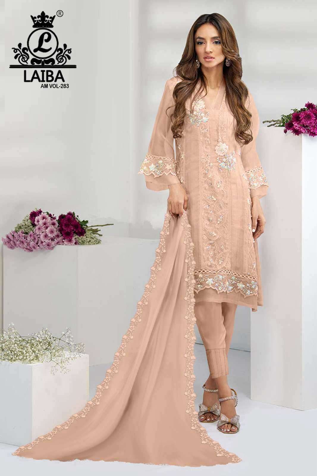 laiba am vol 283 Pure Georgette readymade suit 