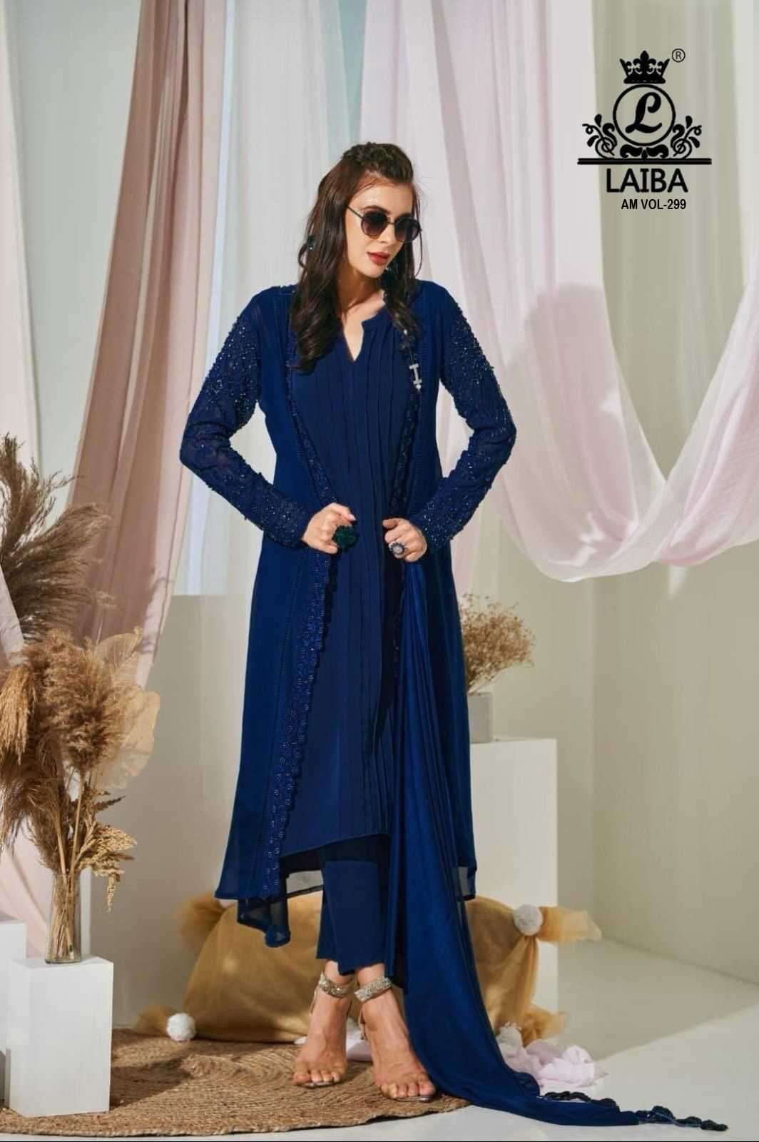 laiba am vol 299 Pure Georgette readymade suit