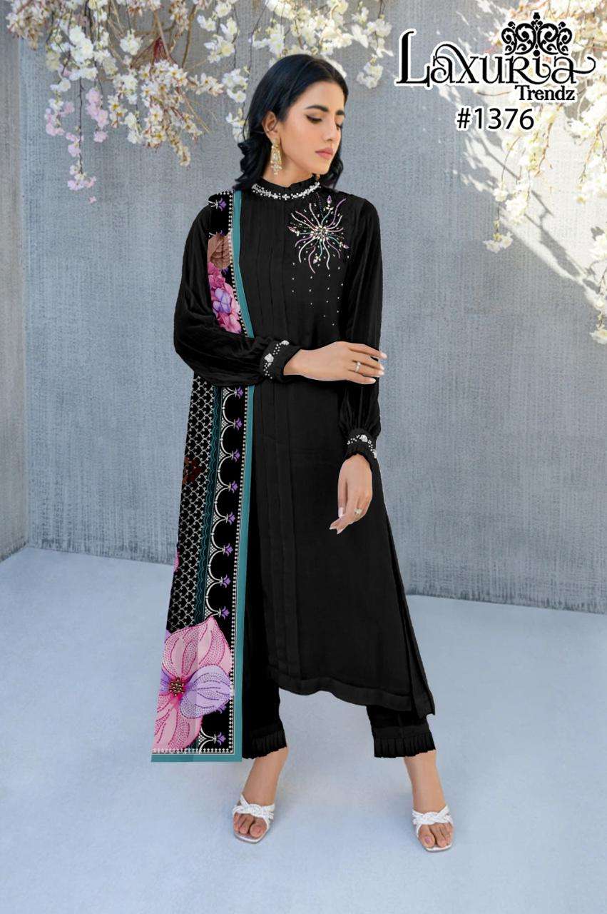 laxuria trendz 1376 Fox Georgette suit