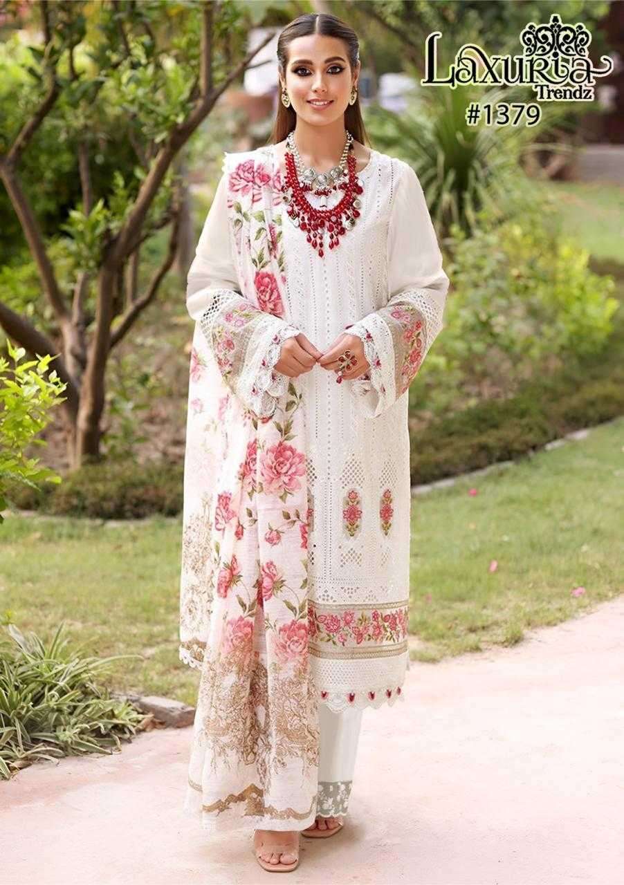 laxuria trendz 1379 Faux Georgette Tunic With Hand Work