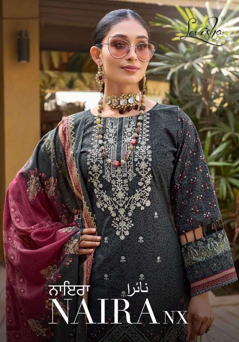 levisha naira nx series 1013-1020 Cemric Cotton suit