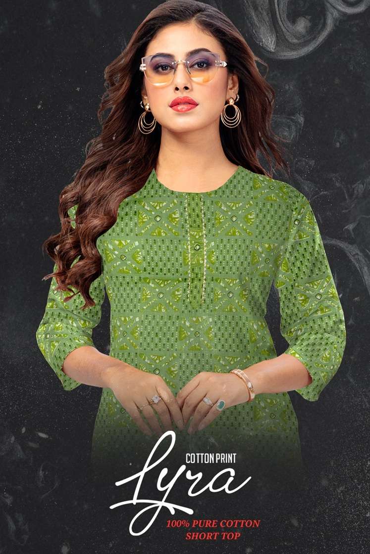 Lyra Vol-1 series 1101-1104 Pure Mulmul Cotton tops