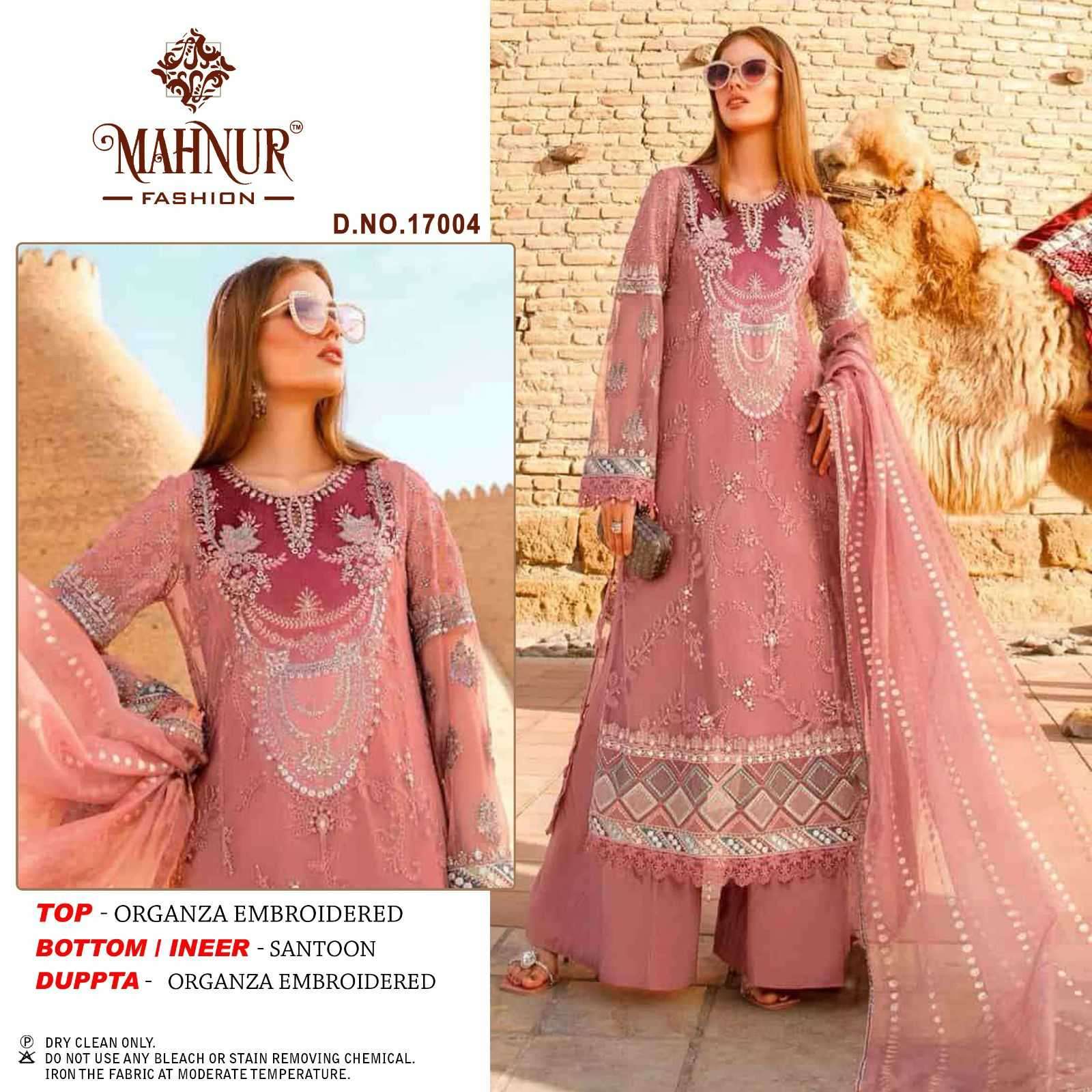 mahnur emaan adeel premium collection vol 17 series 17001-17004 Havey orgenza suit