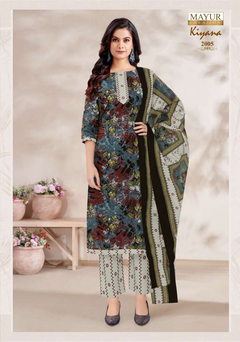 Mayur Kiyana Vol-2 series 2001-2010 Heavy Cotton readymade suit 
