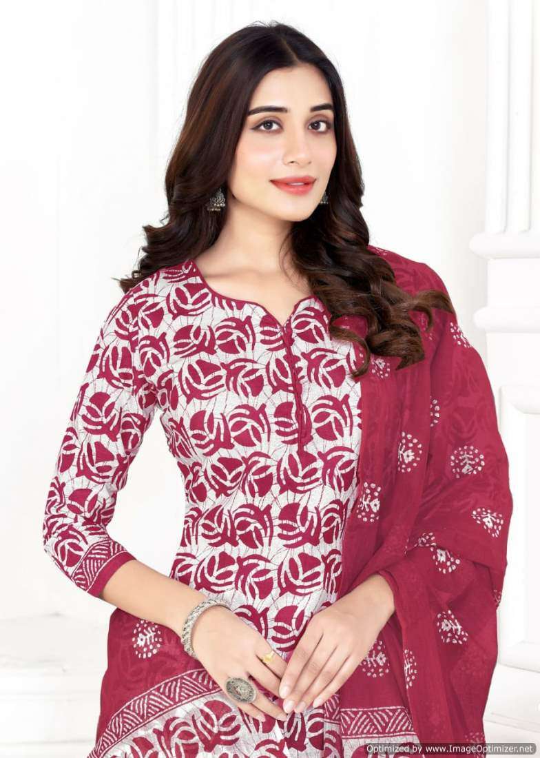 Mayur Trendy Batic Vol-3 series 3001-3008 Heavy Cotton suit