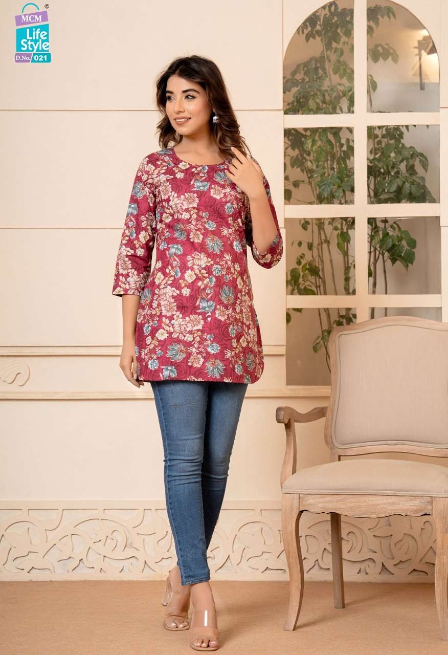 Mcm Kashvi Vol -2 series 01-20 Pure Soft Lawn Cotton short tops 