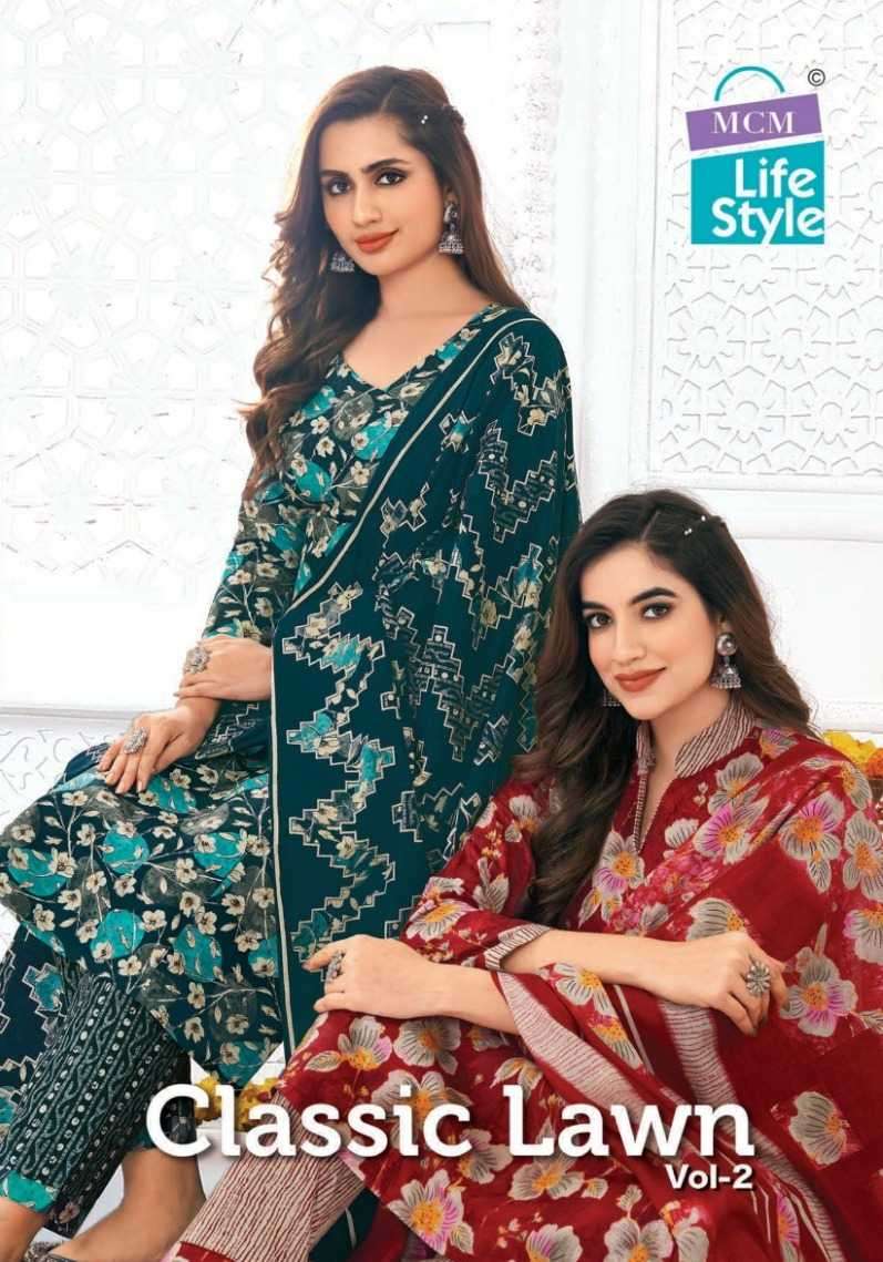 mcm lifestyle classic lawn vol 2 series 405-416 Pure Heavy Lawn suit