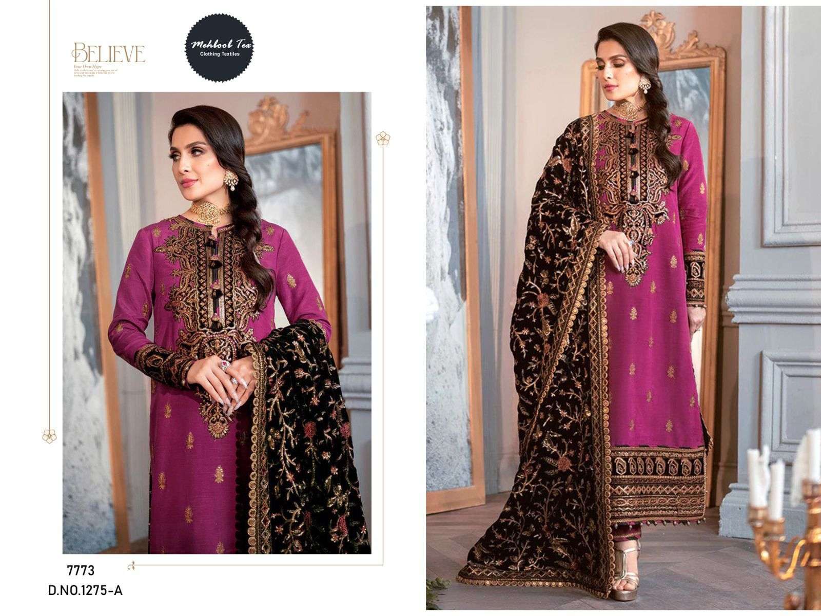  Mehbbob tex 1275 designer georgette suit 
