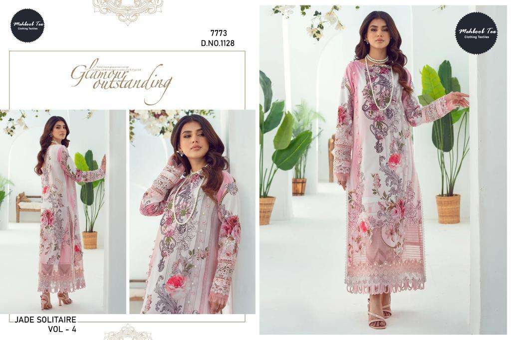 Mehbbob tex JADE SOLITAIRE 04 1128 PURE COTTON PRINT suit