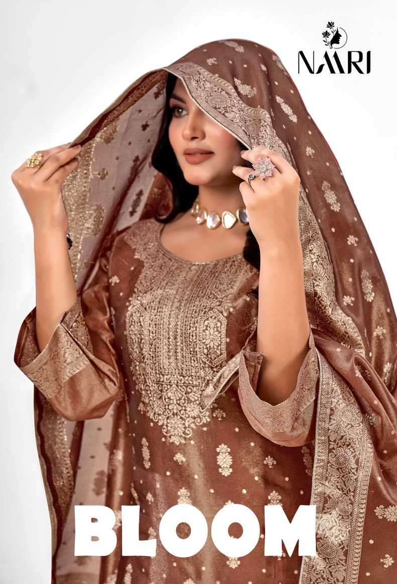 naari bloom series 73001-73006 Pure Simer jacard suit