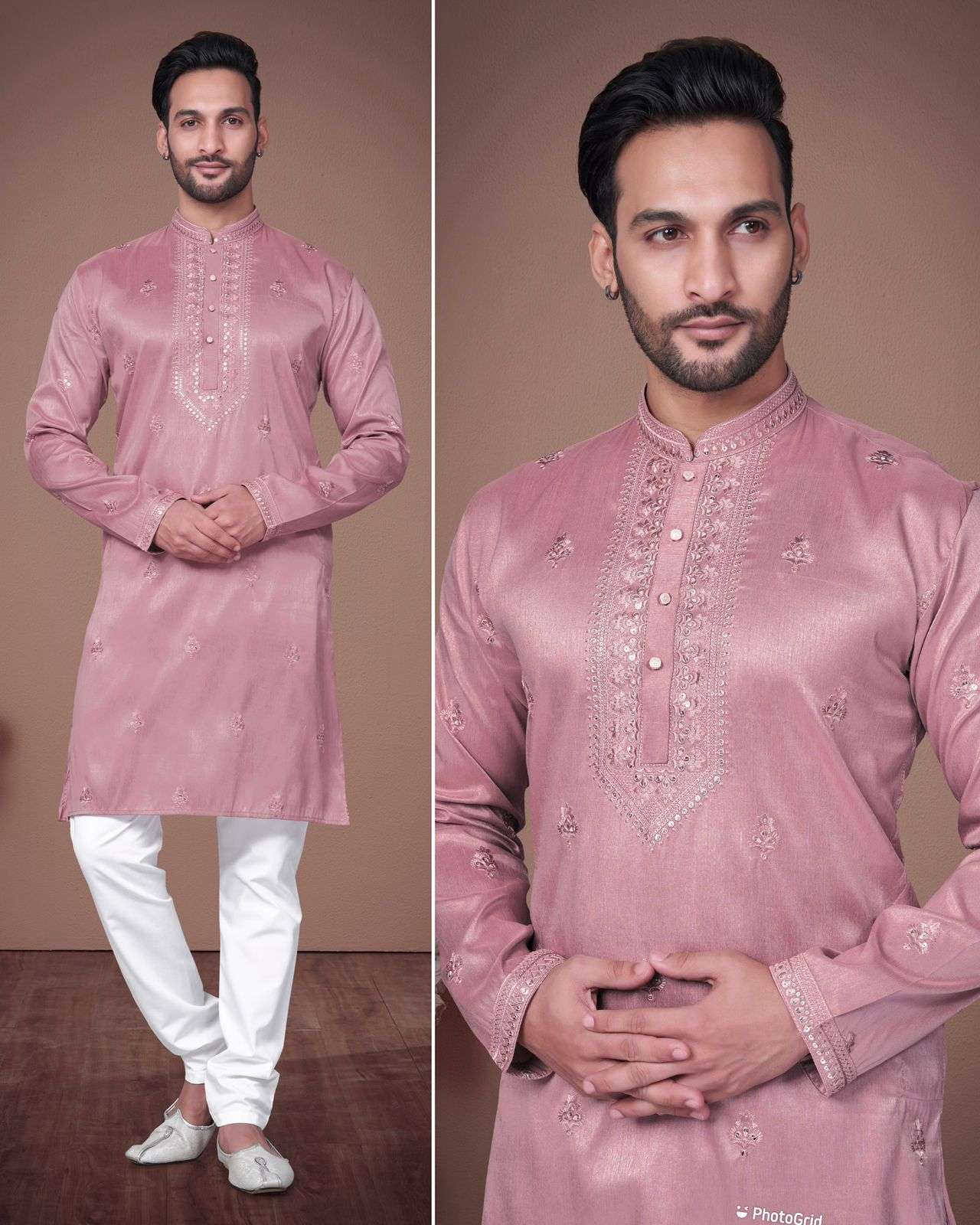 Nawab designer Heavy Super Silk kurta