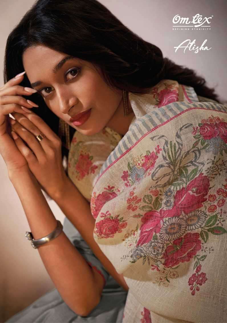 omtex atisha series 3891 lawn cotton digital print suit 