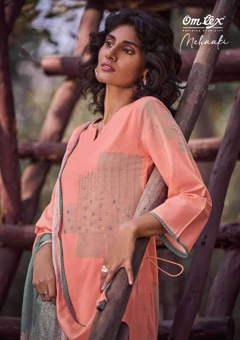 omtex mehaafi series 3991 lawn cotton digital print suit 
