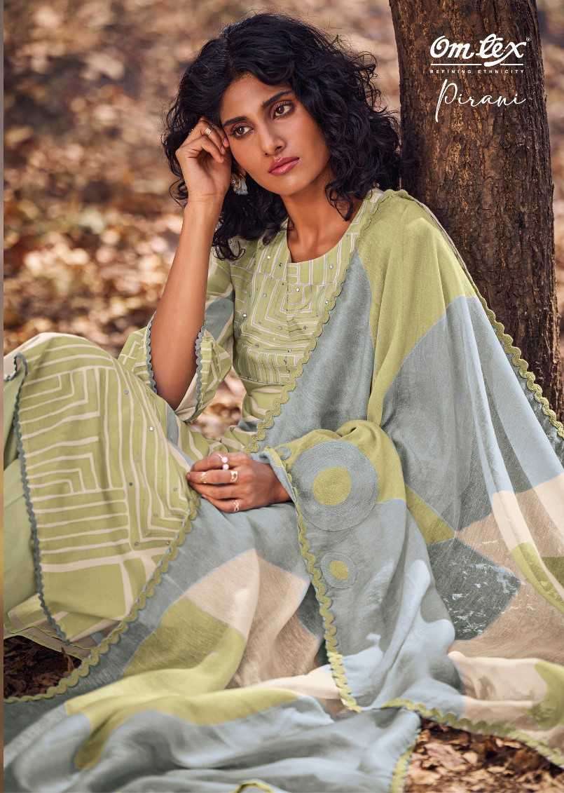 omtex pirani series 4001 lawn cotton digital print suit 