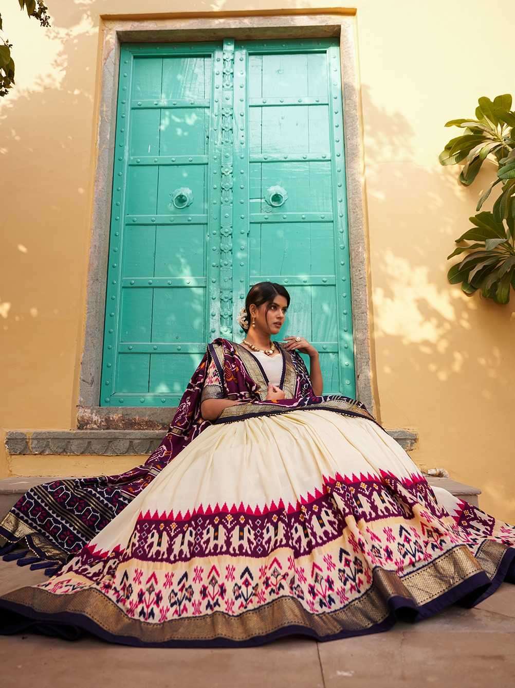 pr lnb1602 traditional wear stitch lehenag with unstitch blouse dupatta catalog