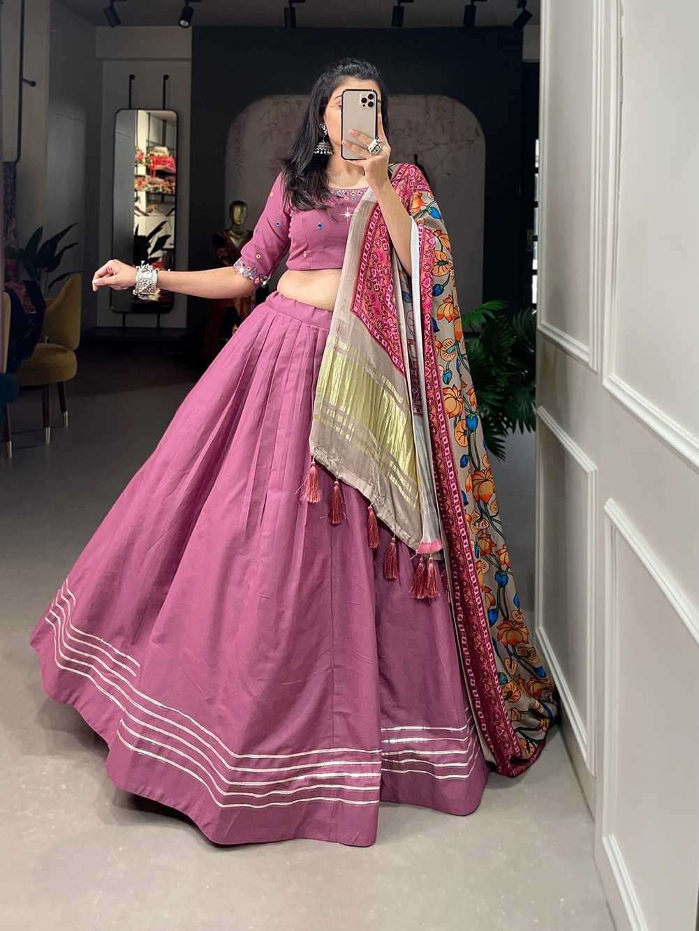 pr lnb1676 function wear stitch lehenga with unstitch blosue dupatta 