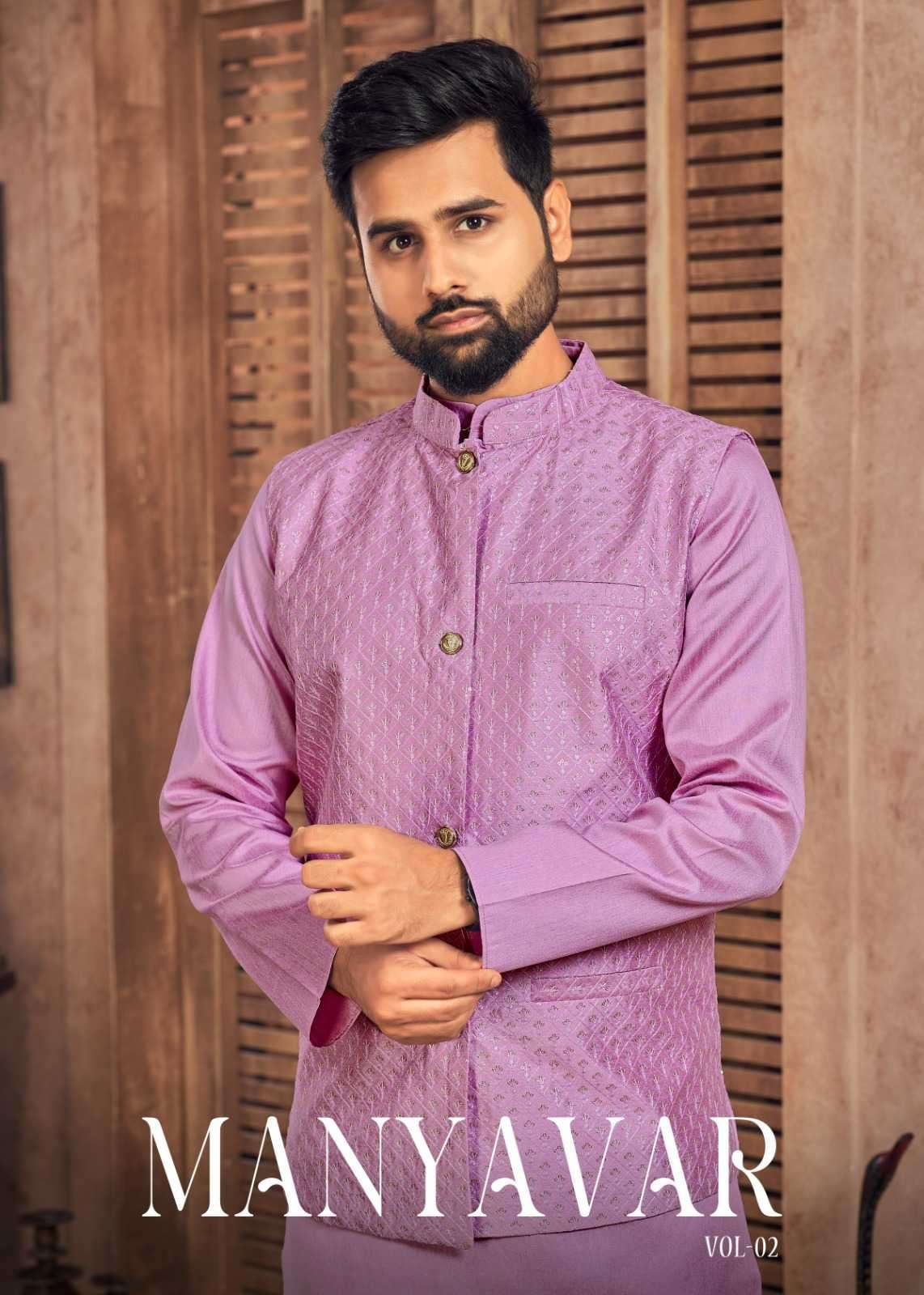 pr manyavar vol 2 series 1001-1006 Heavy Banglori Silk kurta payjama 