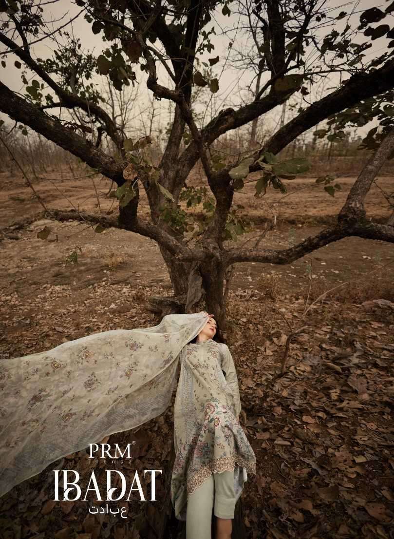 prm trendz ibadat series 4001-4008 pure lawn cotton suit