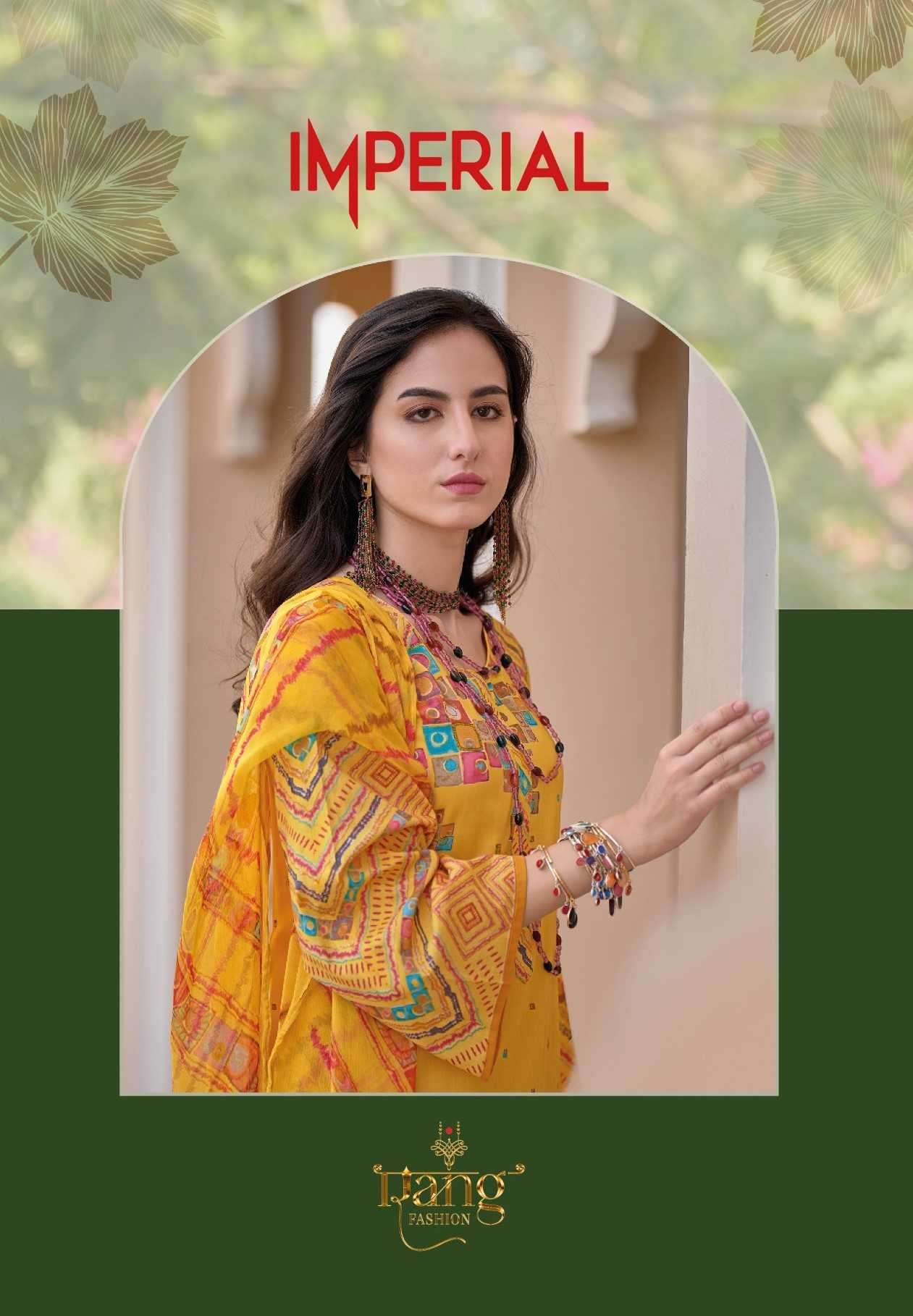 rang imperial series 1001-1006 Swiss Lawn Cotton suit