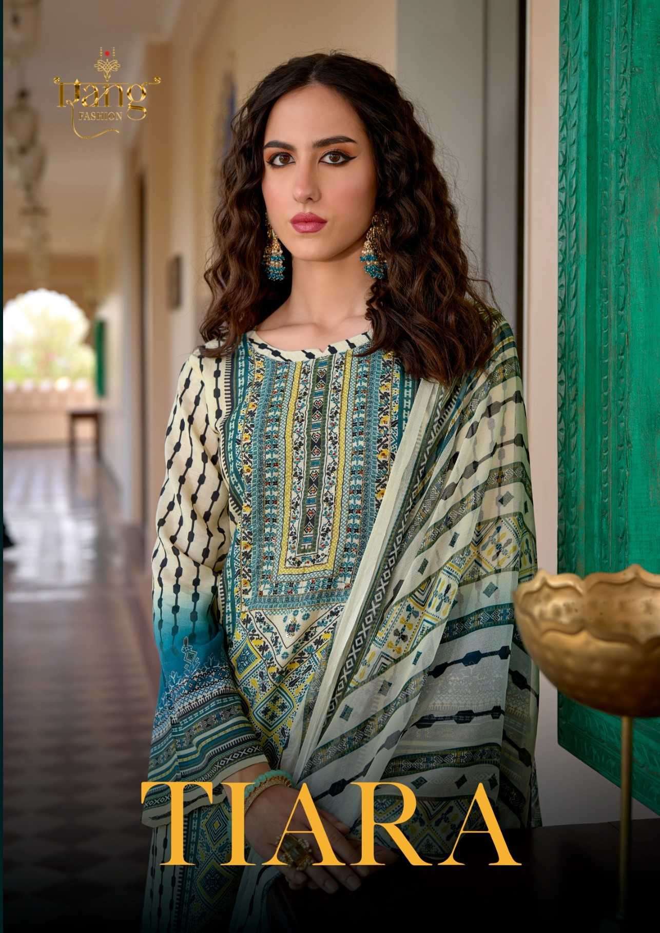 rang tiara series 1001-1004 Swiss Lawn Cotton suit