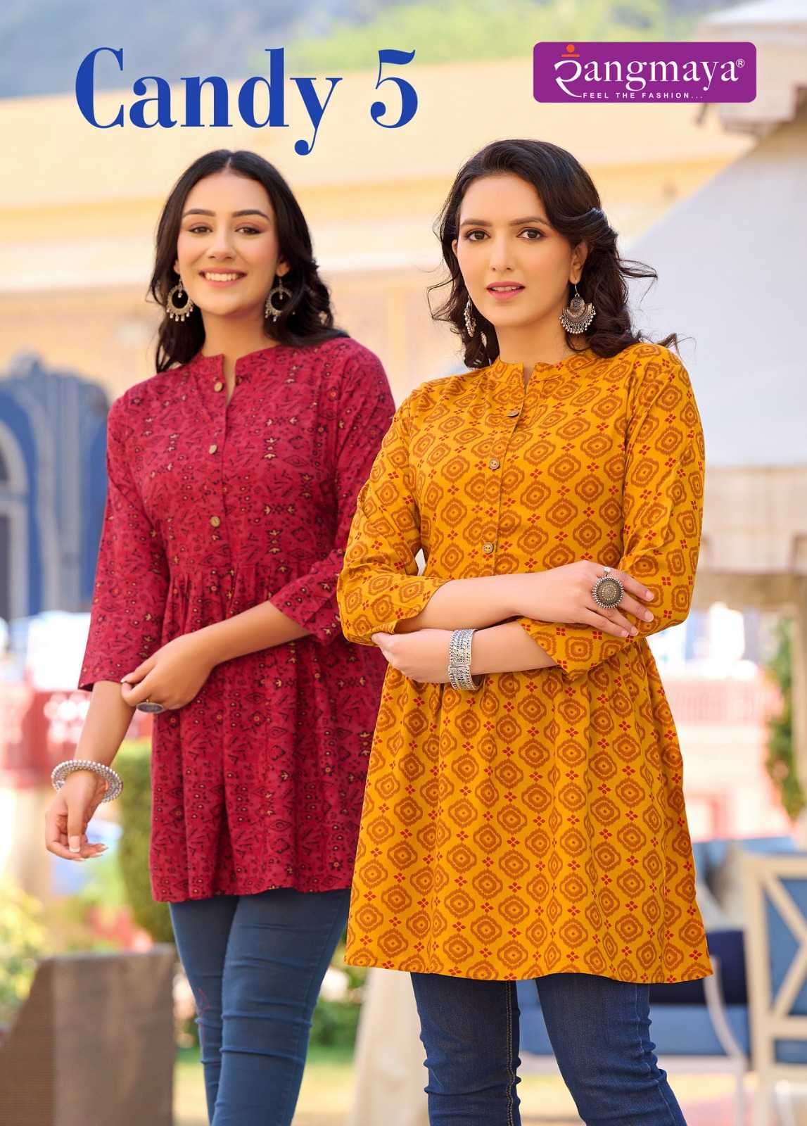 rangmaya candy vol 5 series 501-508 fancy Short Tops