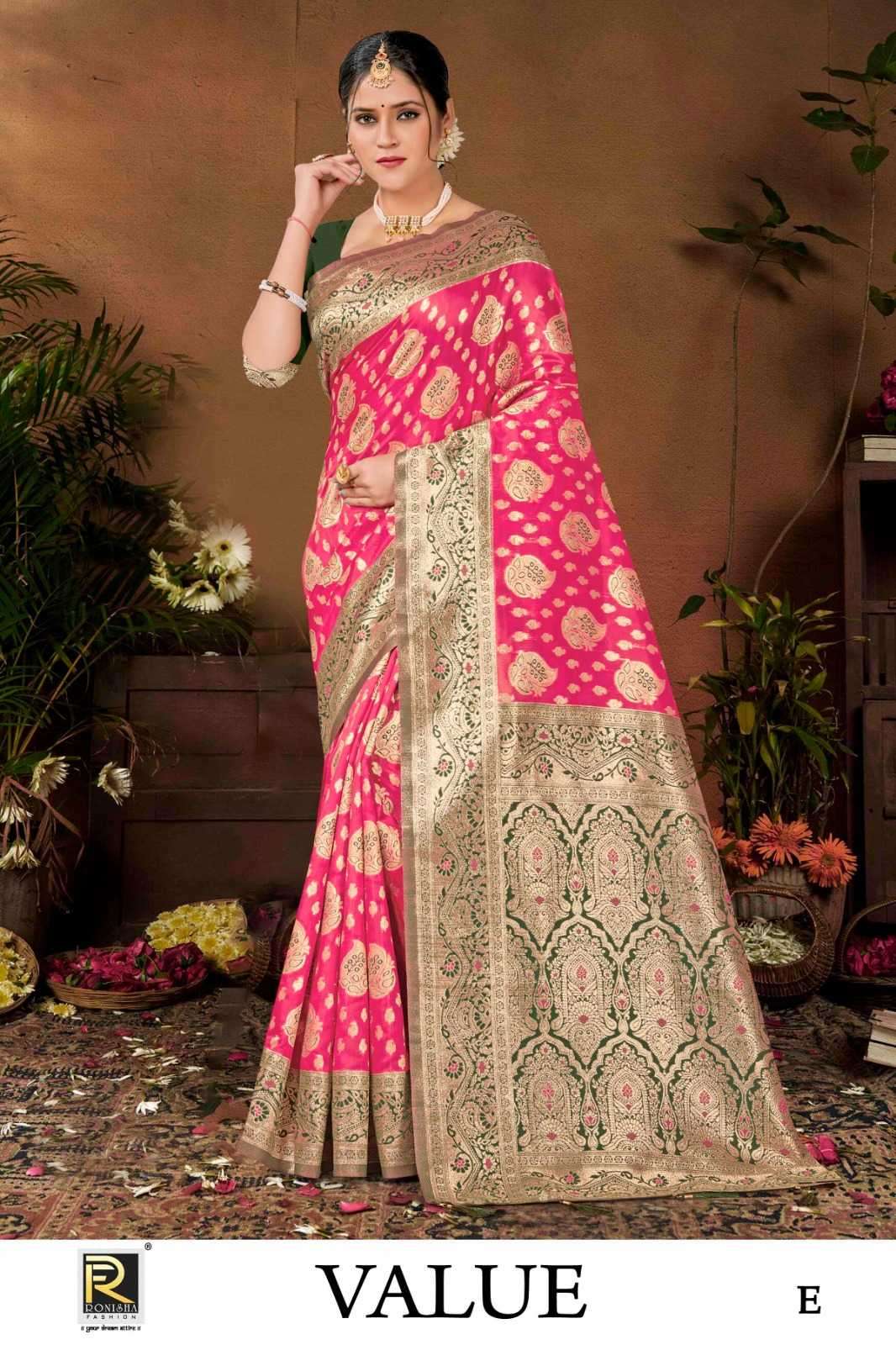 ranjna saree value banarasi silk saree