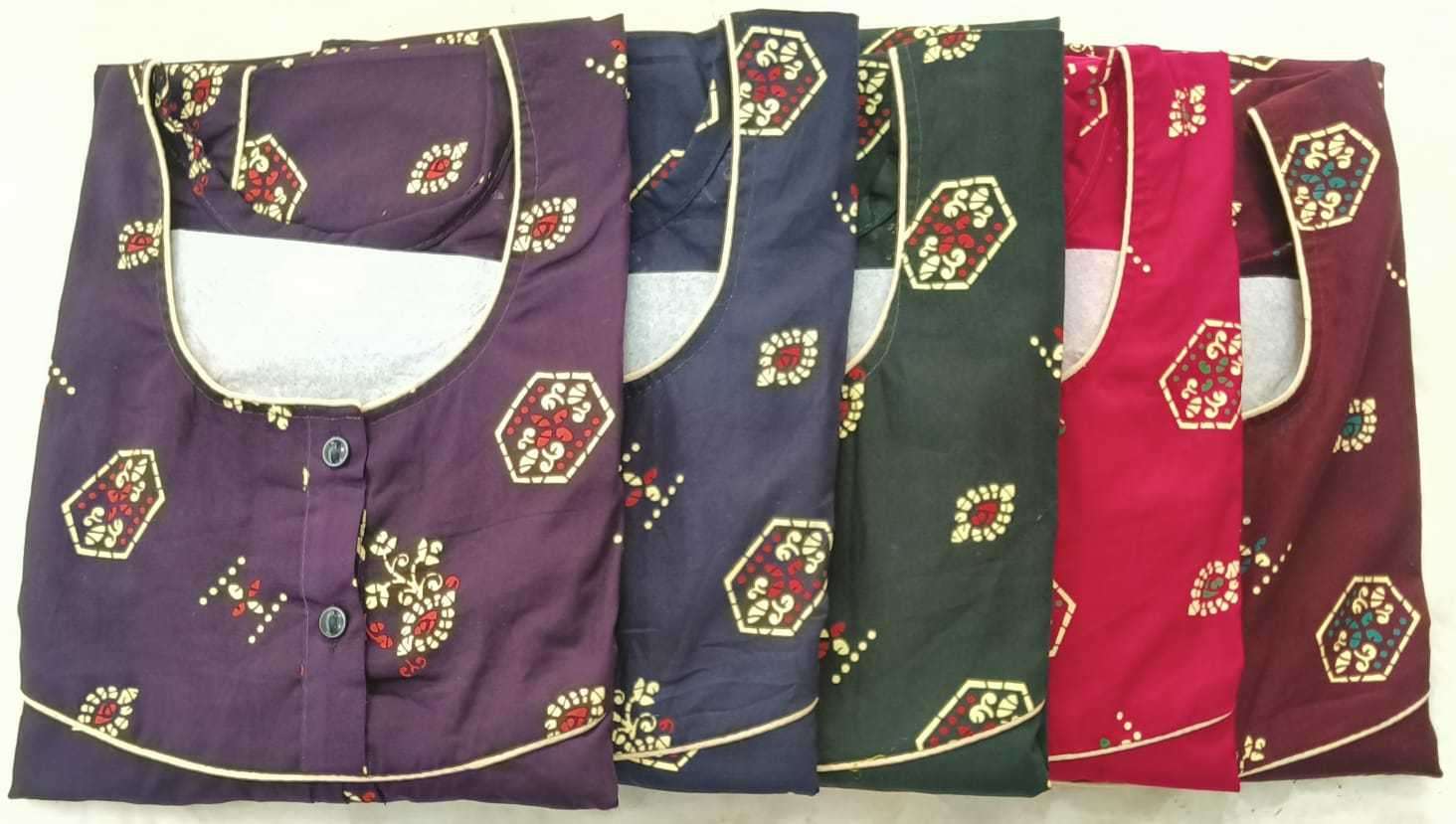 ruchee fashion cotton megya rajwadi part 4 comfy night gown