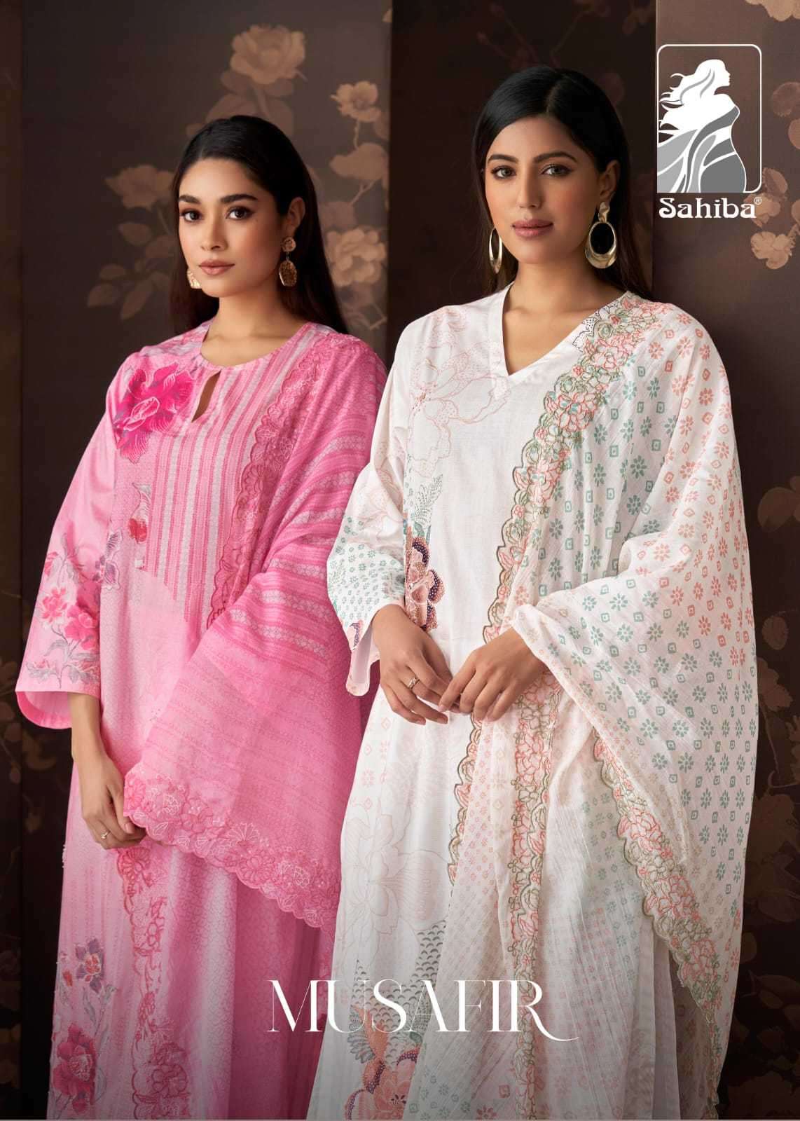sahiba musafir pure cotton lawn suit 