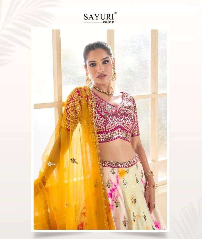 sayuri rangoli nx series 5317-5318 real georgette lehenga
