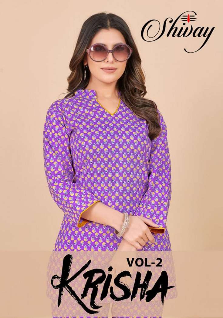 Shivay Krisha Vol-2 series 201-206 Heavy Pure Cotton co-ord sets