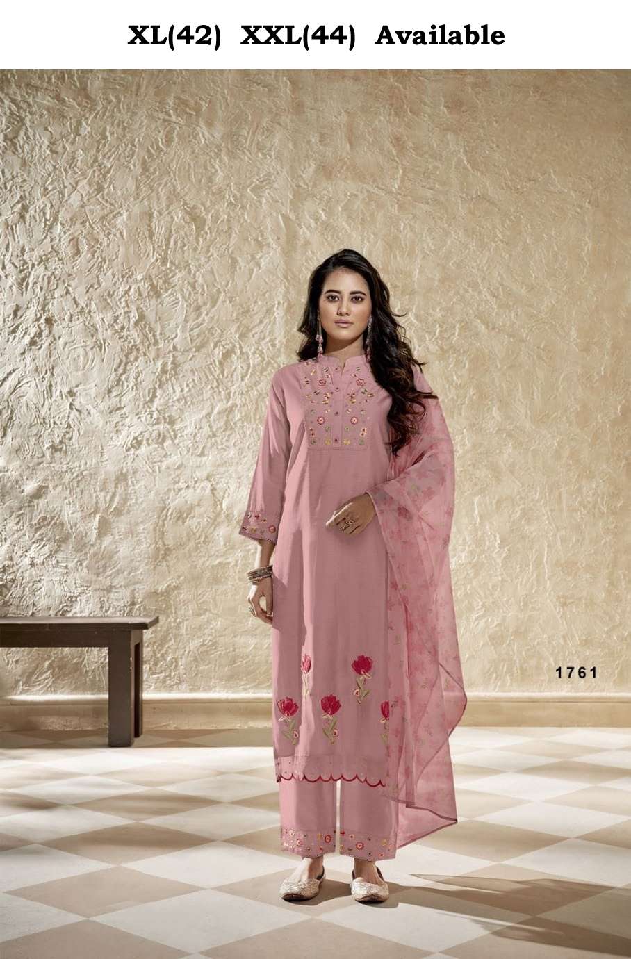 trinity designer pure viscose print readymade suit 