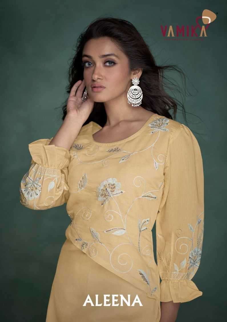 vamika aleena series 901-906 viscose co-ord sets