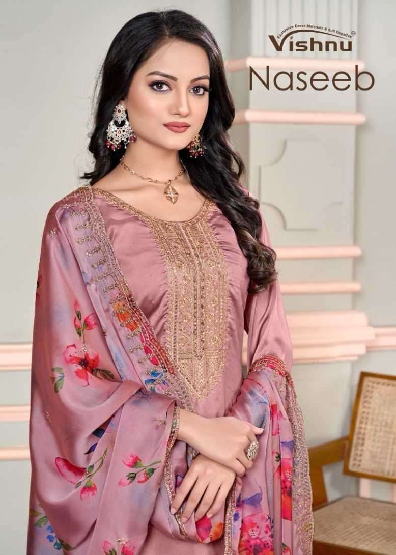 vishnu impex naseeb series 46001-46008 rangoli silk suit