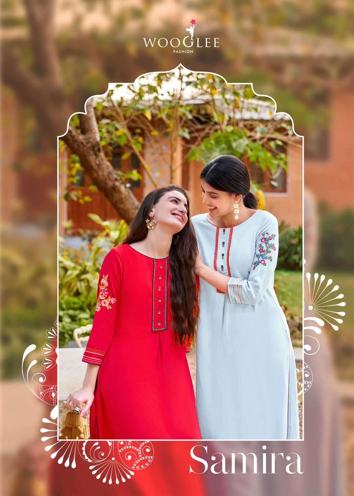 wooglee samira series 2001-2006 Heavy Rayon kurti