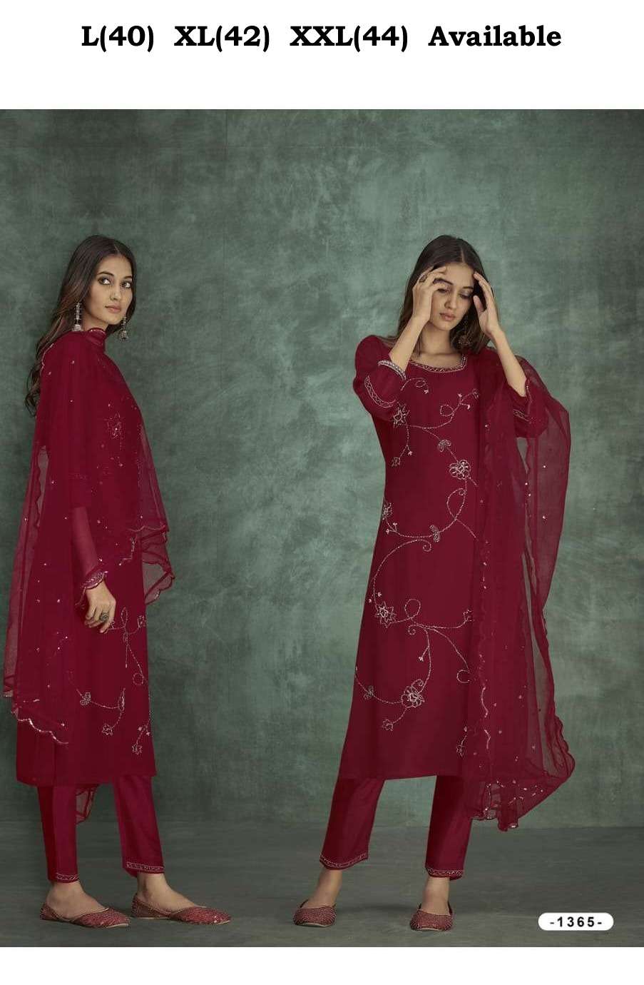 Zia Vol 2 designer Pure Georgette readymade suit 