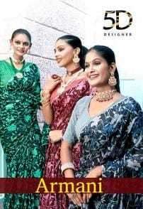 5d designer armani series 4941-4946 fancy saree