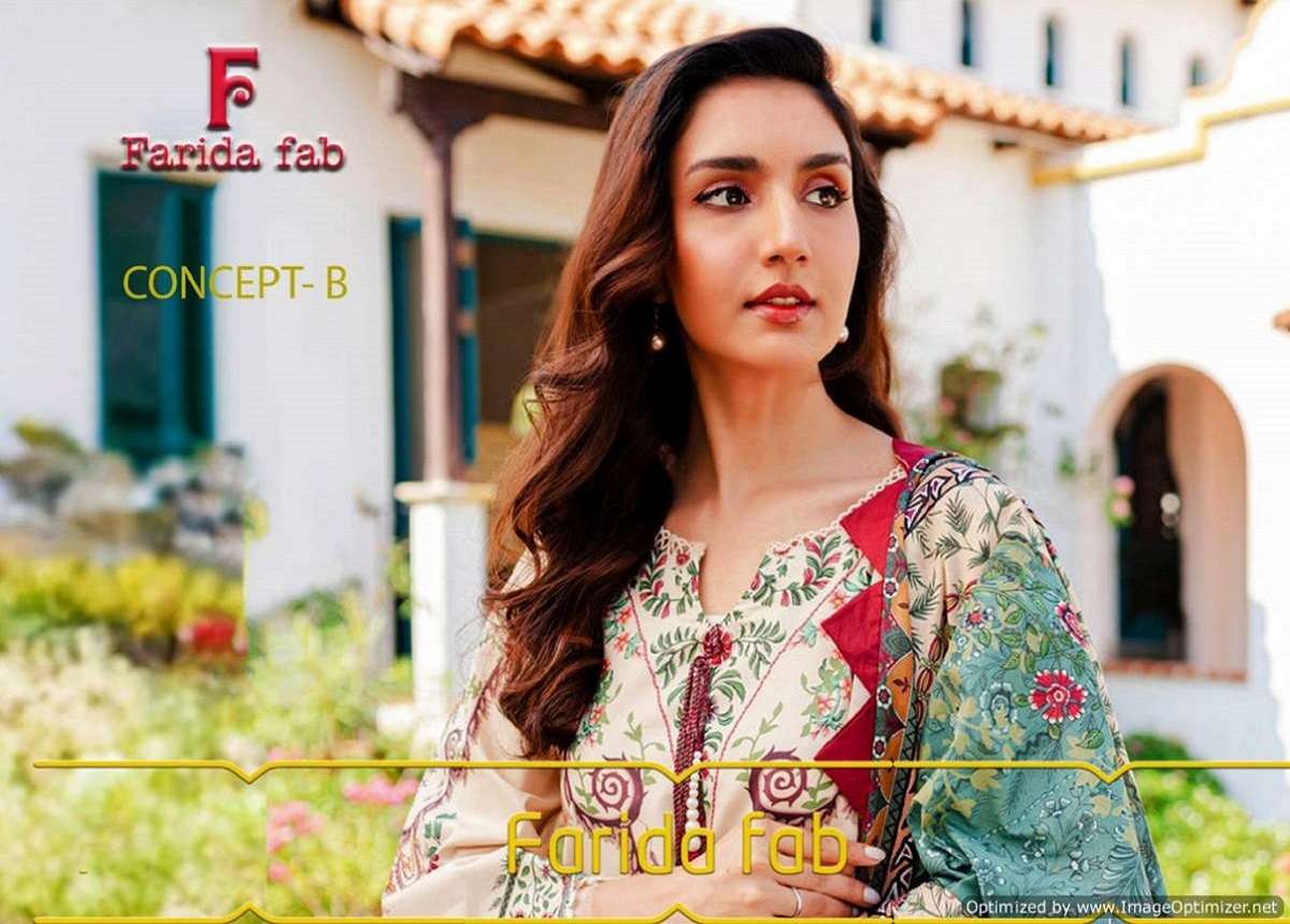 Arihant Farida Fab Vol-2 series 1001-1006 Heavy Cotton suit